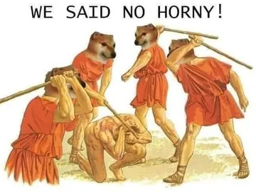 We said no horny
