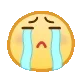 流泪小黄脸gif表情包