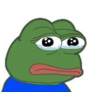 强颜欢笑（sad frog）
