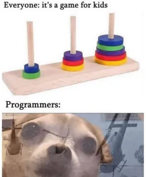 Tower Of Hanoi: Childhood Toy Or Programmer's Nightmare?