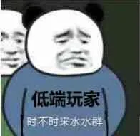 低端玩家.时不时来水水群
