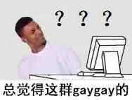 总觉得这群gaygay的(黑人问号 - 斗图啦整理)