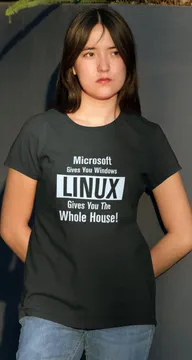 Microsoft Gives You Windows, Linux Gives You The Whole House!