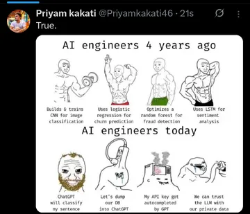 AI Engineers Then Vs Now