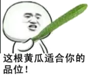 这根黄瓜适合你的品位!
