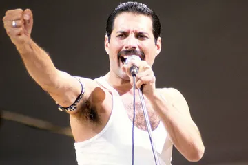 Freddie Mercury fist