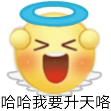 哈哈我要升天咯