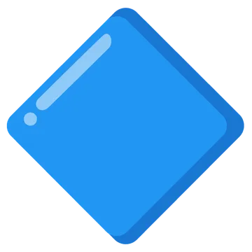 Large blue diamond