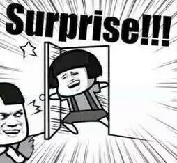 Surprise!!!（蘑菇头）
