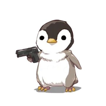 Deal With It Penguin PNG