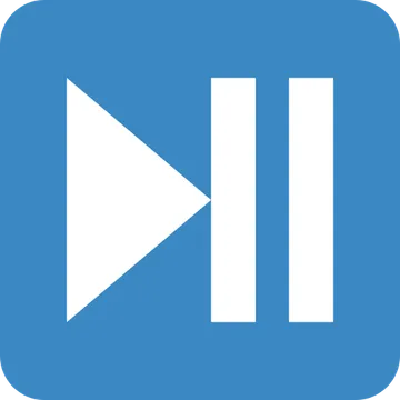 Play or pause button