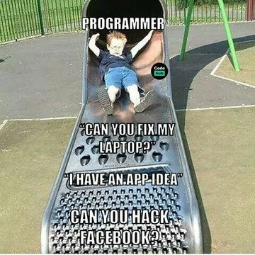 Being a programmer is easy!!