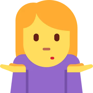 女生耸肩
