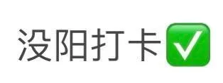 没阳打卡