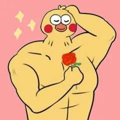 肌肉男小黄鸡