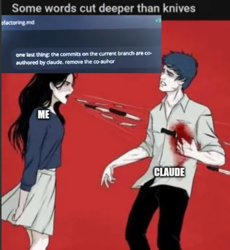 Nobody Wants Claude As Co-Author