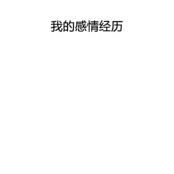 我的感情经历