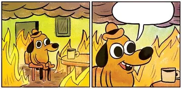 This is Fine (Blank)