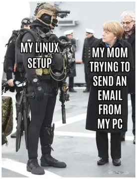 Mom Vs. Linux Setup