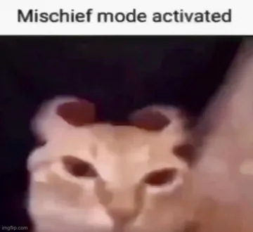 Mischief mode activated