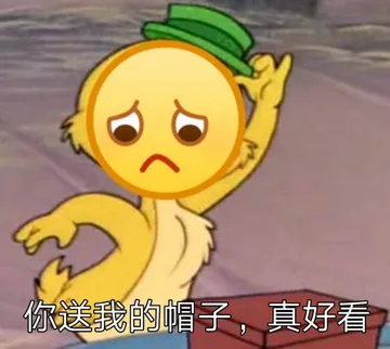 你送我的帽子真好看