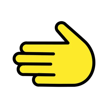 Leftwards hand