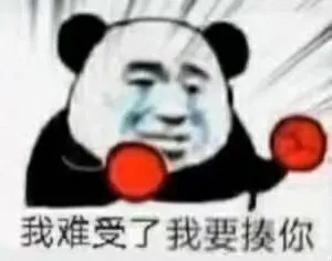 我难受了我要揍你