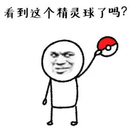 看到这个精灵球了吗?