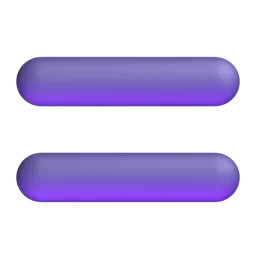 Heavy equals sign