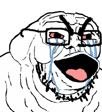 Beastly Soyjak Evil Creepy Soyboy