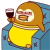 坐沙发