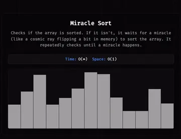 New Sorting Algo Just Dropped