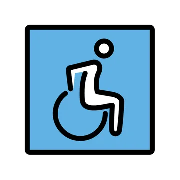 Wheelchair symbol
