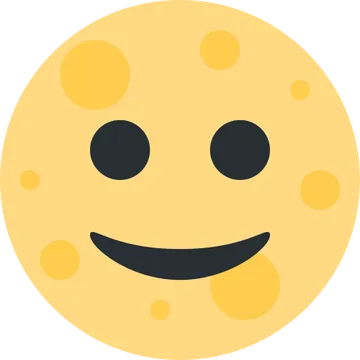 Full moon face