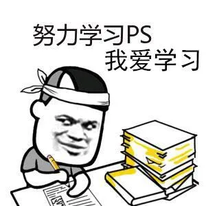 努力学习PS.我爱学习