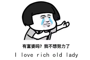 有富婆吗?我不想努力了
