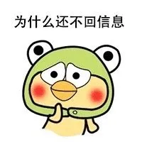 为什么还不回信息