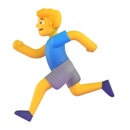 Man running