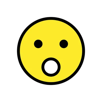 Face with open mouth