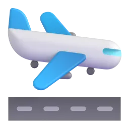 Airplane arrival