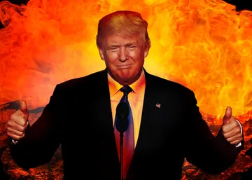 Trump Hell Satan AntiChrist 666 Beast