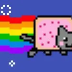 nyan cat GIF Template