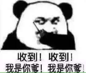 收到!收到!我是你爹!我是你爹