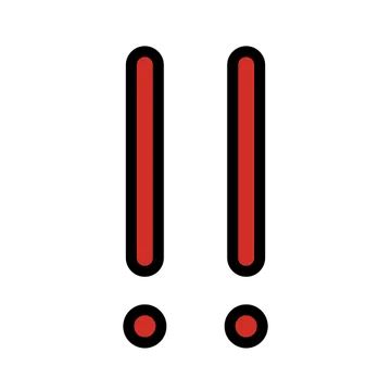 Double exclamation mark