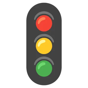 Vertical traffic light