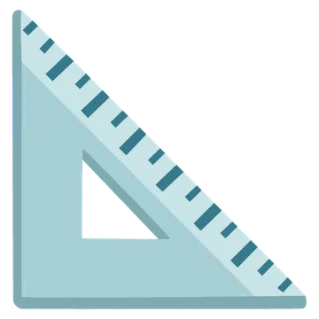 Triangular ruler