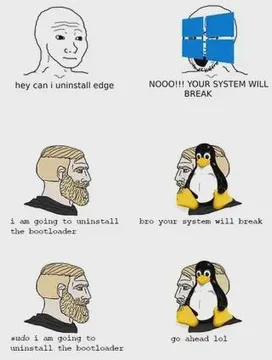 Windows Vs Linux Be Like