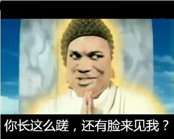 西游记.如来佛祖:你长这么蹉还有脸来见我?