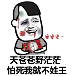 天苍苍野茫茫，怕死我就不姓王（滴滴滴炸弹）