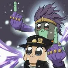 的奇妙冒险00007-白金之星竖中指